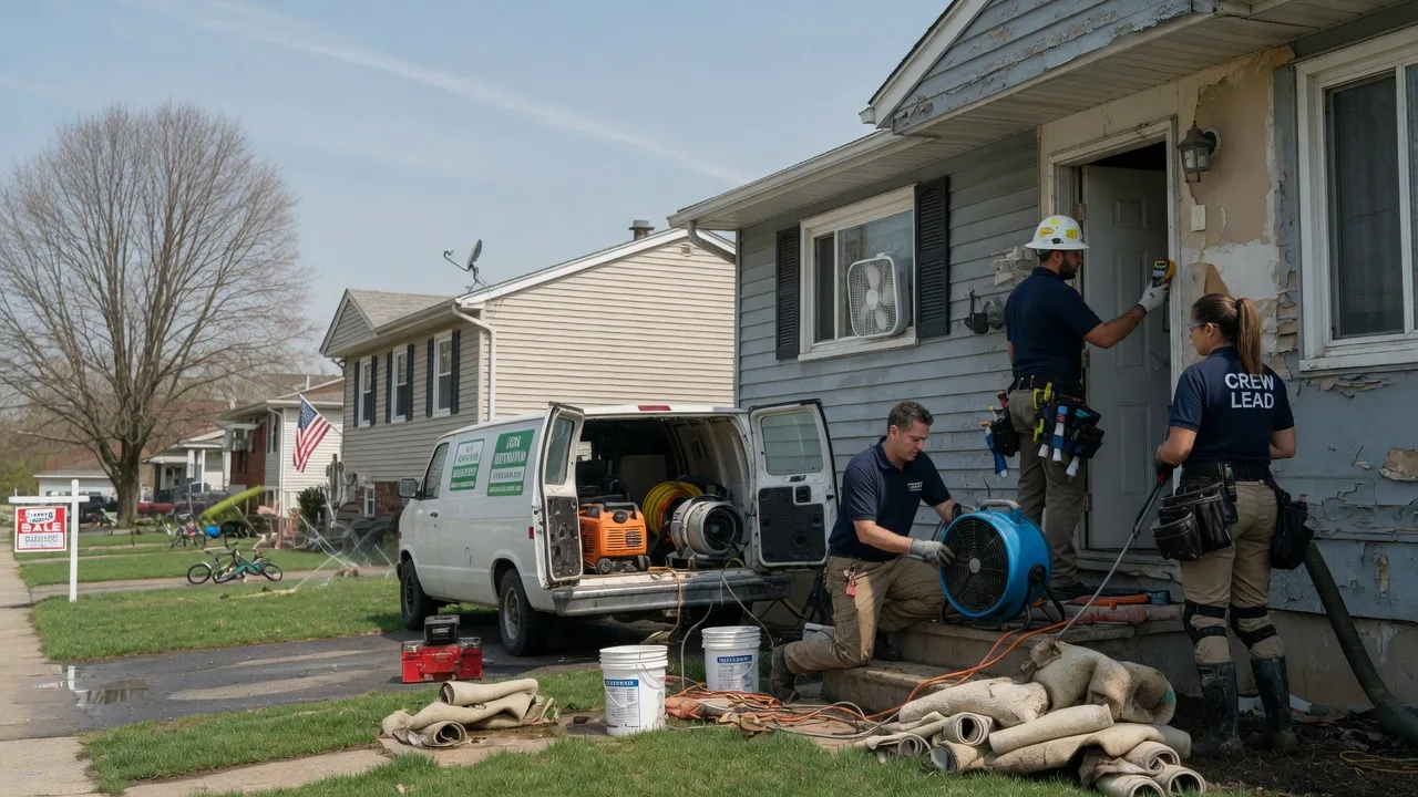 Flood Cleanup in Utica, PA near me