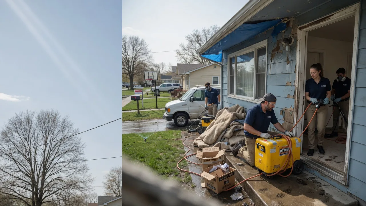 Basement Flood Cleanup in Utica, PA near me